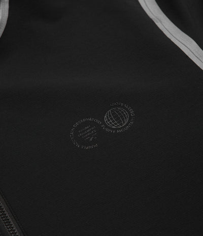 Purple Mountain Observatory Soft Shell Balaclava Jacket in Black and White