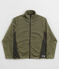 Purple Mountain Observatory Solo Fleck Fleece in Khaki