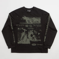 Purple Mountain Observatory Spaces Long Sleeve T-Shirt - Black thumbnail