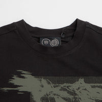 Purple Mountain Observatory Spaces Long Sleeve T-Shirt - Black thumbnail