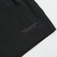 Purple Mountain Observatory Track Shorts - Black thumbnail