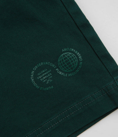 Purple Mountain Observatory Trek Shorts in Pine Green