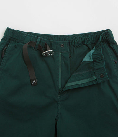 Purple Mountain Observatory Trek Shorts in Pine Green