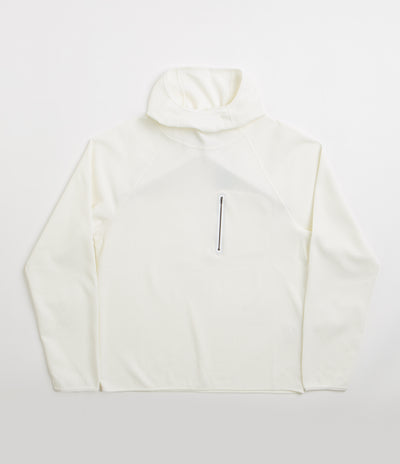 Purple Mountain Observatory Waffle Balaclava Hoodie - White