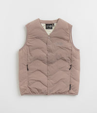 Purple Mountain Observatory Waves Ripstop Vest in Putty