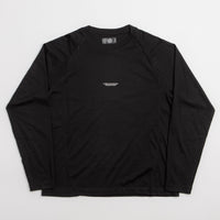 Purple Mountain Observatory Wool Performance Long Sleeve T-Shirt - Black thumbnail