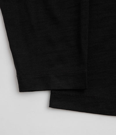 Purple Mountain Observatory Wool Performance Long Sleeve T-Shirt - Black