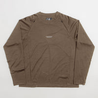 Purple Mountain Observatory Wool Performance Long Sleeve T-Shirt - Khaki thumbnail