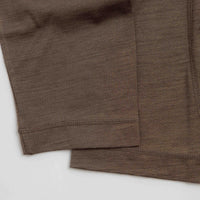 Purple Mountain Observatory Wool Performance Long Sleeve T-Shirt - Khaki thumbnail