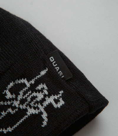 Quasi Lascaux Beanie in Black