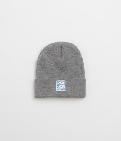 Rassvet Logo Tag Beanie - Light Grey