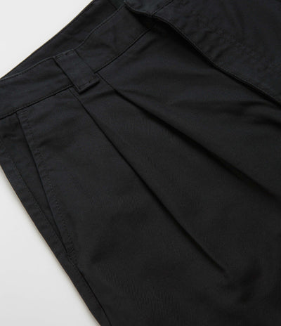 Rassvet Pleated Work Shorts in Black