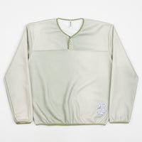 Reception Gradient Snap Neck Sweatshirt in Smoke Green thumbnail
