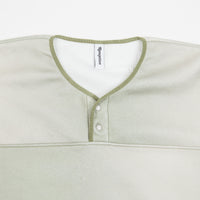 Reception Gradient Snap Neck Sweatshirt in Smoke Green thumbnail