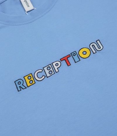 Reception Motto Long Sleeve T-Shirt - Granada Blue
