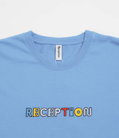 Reception Motto Long Sleeve T-Shirt - Granada Blue