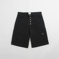ROA Ash Canvas Shorts in Washed Black thumbnail