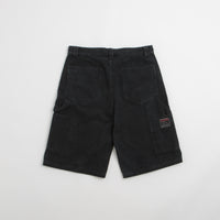 ROA Ash Canvas Shorts in Washed Black thumbnail