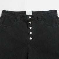 ROA Ash Canvas Shorts in Washed Black thumbnail