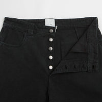 ROA Ash Canvas Shorts in Washed Black thumbnail