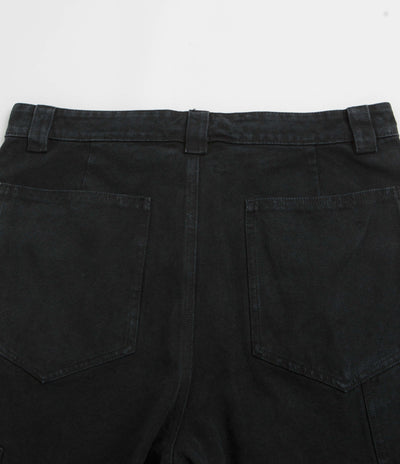 ROA Ash Canvas Shorts in Washed Black