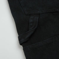 ROA Ash Canvas Shorts in Washed Black thumbnail