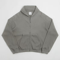 ROA Bee Sun Faded Zip Up Hoodie in Grey thumbnail