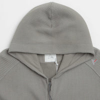 ROA Bee Sun Faded Zip Up Hoodie in Grey thumbnail