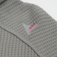 ROA Bee Sun Faded Zip Up Hoodie in Grey thumbnail