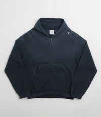 トップス BELVET Sun-Faded Zip Hoodie Navy L Sun-Faded Zip Hoodie – BELVET