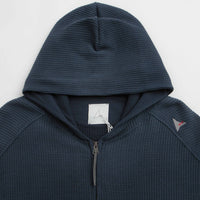 ROA Bee Sun Faded Zip Up Hoodie in Navy thumbnail