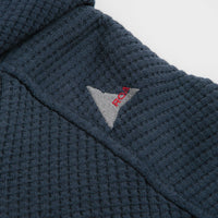 ROA Bee Sun Faded Zip Up Hoodie in Navy thumbnail