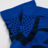 ROA Bones Logo Q-Skin Technical Crew Socks in Blue thumbnail