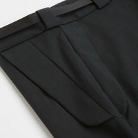 ROA Buckle Chino Trousers in Black thumbnail