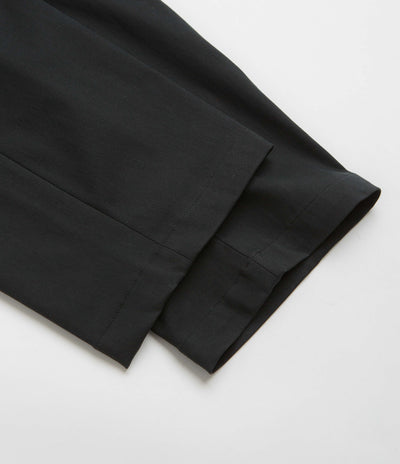 ROA Buckle Chino Trousers in Black