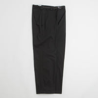 ROA Buckle Chino Trousers in Black thumbnail