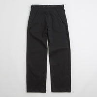 ROA Buckle Chino Trousers in Black thumbnail