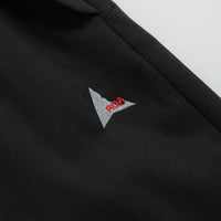 ROA Buckle Chino Trousers in Black thumbnail