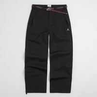 ROA Centipede Buckle Chino Pants in Black thumbnail