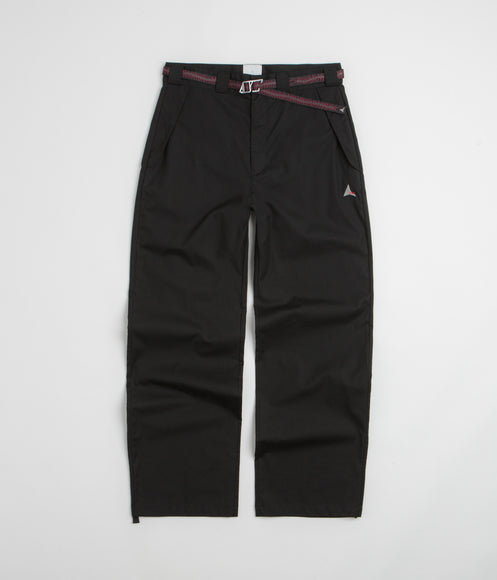 ROA Centipede Buckle Chino Pants - Black