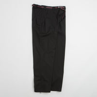 ROA Centipede Buckle Chino Pants in Black thumbnail