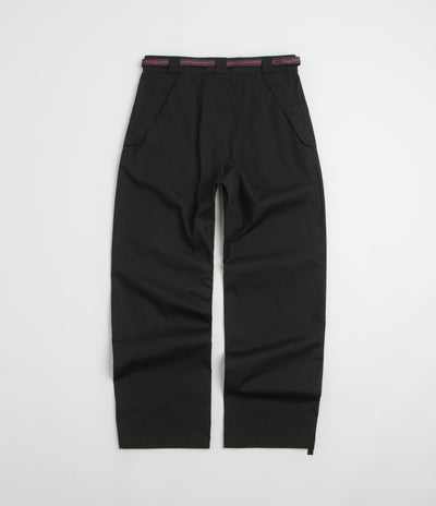 ROA Centipede Buckle Chino Pants in Black