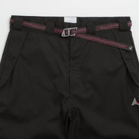 ROA Centipede Buckle Chino Pants in Black thumbnail