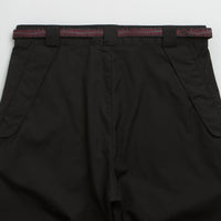 ROA Centipede Buckle Chino Pants in Black thumbnail