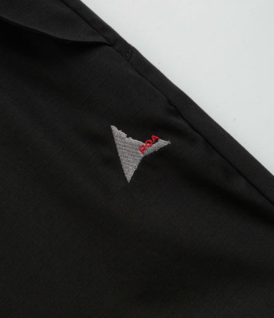 ROA Centipede Buckle Chino Pants in Black