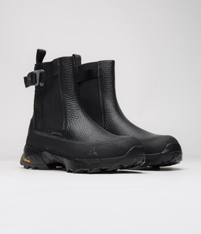 ROA Chelsea Boots in Black and Black