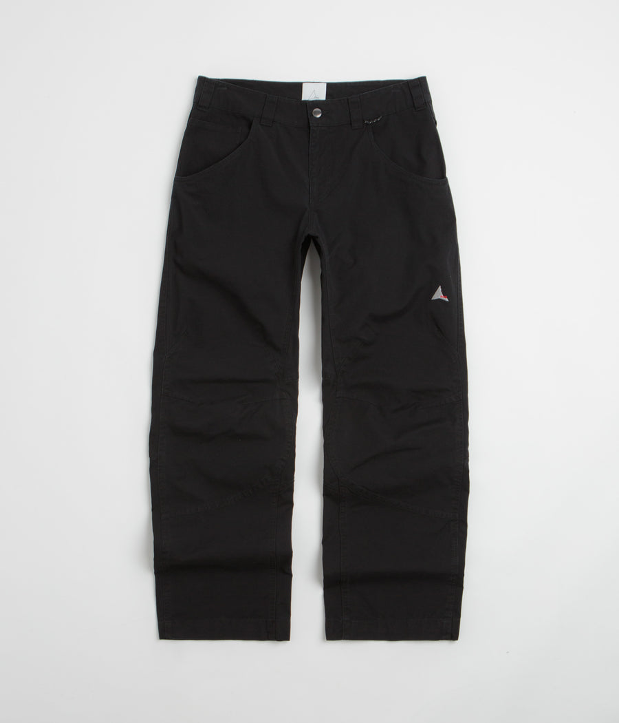 ROA Crimp Shaped Cotton Pants in Anthracite