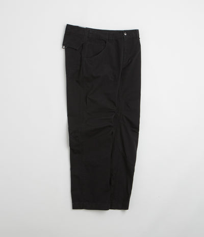 ROA Crimp Shaped Cotton Pants in Anthracite