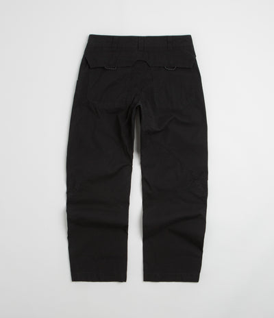 ROA Crimp Shaped Cotton Pants in Anthracite