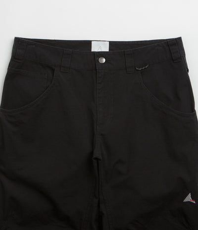 ROA Crimp Shaped Cotton Pants in Anthracite